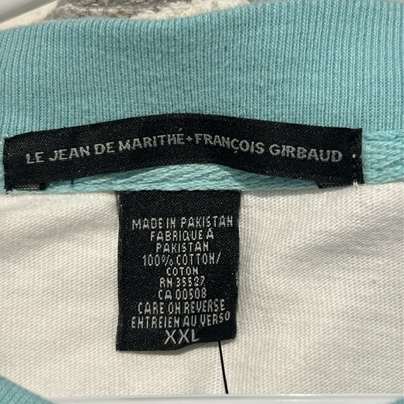 Marithe Francois Girbaud Oversized Baggy Big 38 Logo Tshirt Hip Hop Men Size XXL - Picture 12 of 17